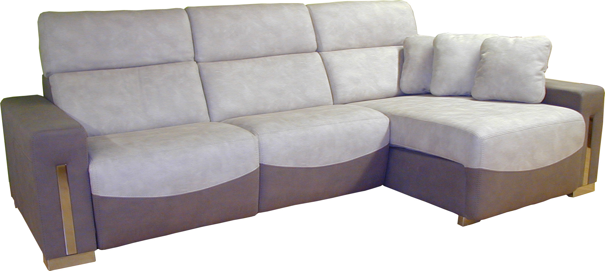Sofa JARAMA 2 RELAX + chaise longue arcón